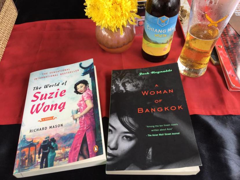 Suzie Wong and Woman of Bangkok book covers